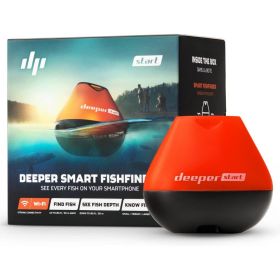 Smart Fish Finder - Portable Fish Finder and Depth Finder For Recreational Fishing From Dock, Shore Or Bank | Castable D