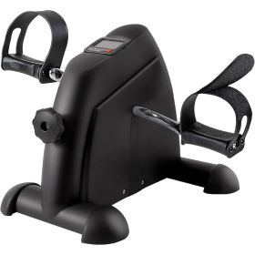 Under Desk Bike Pedal Exerciser - TABEKE Mini Exercise Bike for Arm/Leg Exercise, Pedal Exerciser