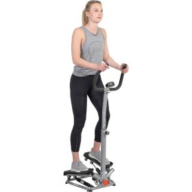 Stair Twist Steppers for Exercise at Home Machine with Handlebar Mini Side to Side Stepper Climber W Optional Connected