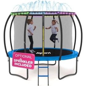 Trampoline for Kids and Adults - 8Ft 10Ft 12Ft 14FT Trampoline with Net - with Bonus Sprinkler