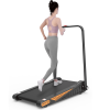 Under Desk Walking Pad, Treadmill 8% Incline 2.5HP 280LBS with Remote Control