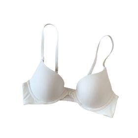 Smooth bra with boning (Color: White, size: 32/72AB)