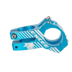 MTB Stem Useful Stable Performance Lightweight Design Aluminum Alloy MTB Handlebar Riser Stem Riding Parts (Color: Blue)